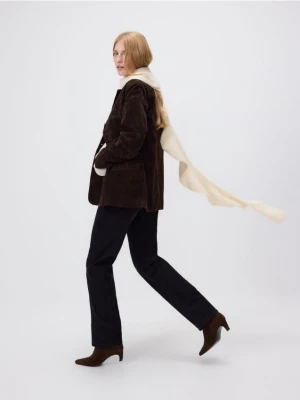 Reserved - Jeansy straight leg - czarny