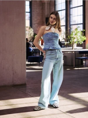 Reserved - Jeansy straight leg - niebieski