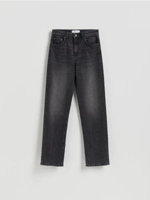 Reserved - Jeansy straight leg - szary