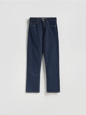 Reserved - Jeansy straight leg - zielony