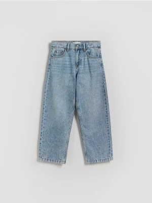 Reserved - Jeansy straight - niebieski