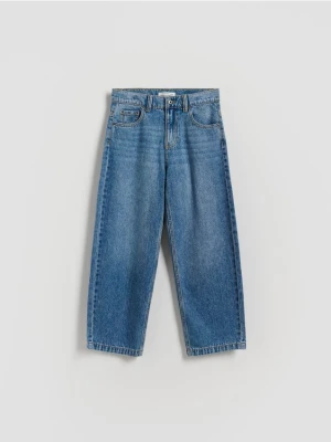 Reserved - Jeansy straight - niebieski