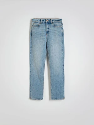 Reserved - Jeansy straight - niebieski