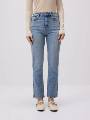 Reserved - Jeansy straight - niebieski