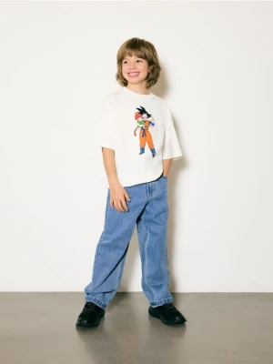 Reserved - Jeansy straight - niebieski