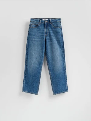 Reserved - Jeansy straight - niebieski