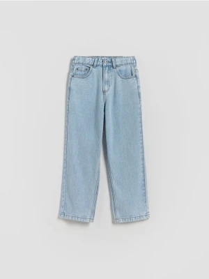 Reserved - Jeansy straight - niebieski