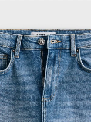 Zdjęcie produktu Reserved - Jeansy straight - niebieski