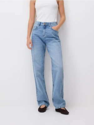 Zdjęcie produktu Reserved - Jeansy straight - niebieski