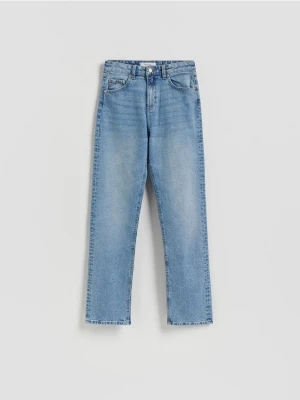 Reserved - Jeansy straight - niebieski