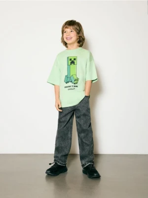 Reserved - Jeansy straight - szary