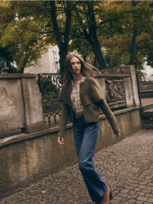 Reserved - Jeansy straight z kieszeniami - indigo jeans