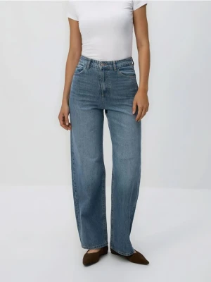 Reserved - Jeansy wide leg - indigo jeans