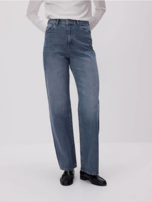 Reserved - Jeansy wide leg - indigo jeans