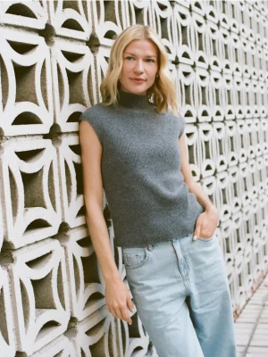 Reserved - Jeansy wide leg - niebieski