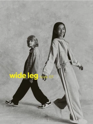 Reserved - Jeansy z lampasem - niebieski