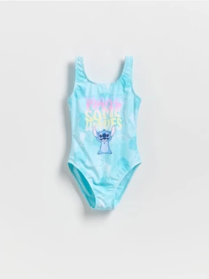 Reserved - Jednoczęściowy kostium kąpielowy Lilo i Stitch - jasnoturkusowy