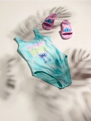 Reserved - Jednoczęściowy kostium kąpielowy Lilo i Stitch - jasnoturkusowy