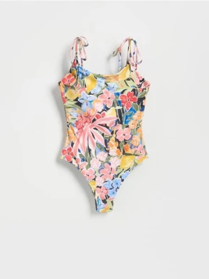 Reserved - Jednoczęściowy strój kąpielowy - różowy