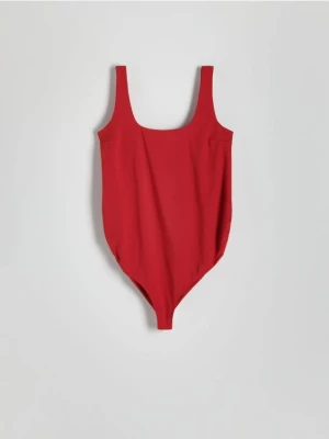 Reserved - Jednoczęściowy strój plażowy - czerwony