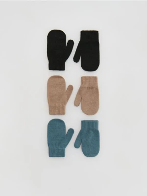 Reserved - Jednopalczaste rękawiczki 3 pack - wielobarwny