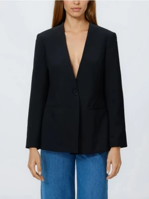 Reserved - Jednorzędowa marynarka - czarny