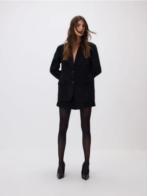 Reserved - Jednorzędowa marynarka - czarny