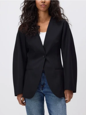 Reserved - Jednorzędowa marynarka - czarny