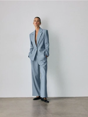 Reserved - Jednorzędowa marynarka - niebieski