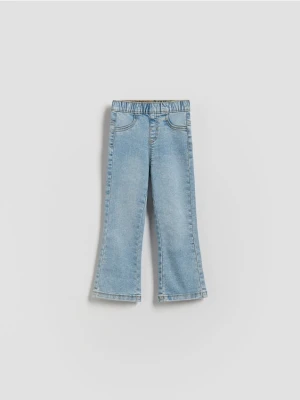 Reserved - Jegginsy flare - niebieski