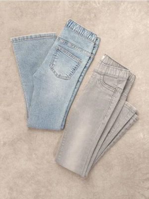 Reserved - Jegginsy flare - szary