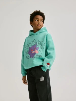 Reserved - Joggery z efektem sprania - czarny