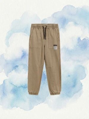 Zdjęcie produktu Reserved - Joggery z efektem sprania - zielony