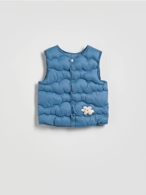 Reserved - Kamizelka z aplikacją - niebieski