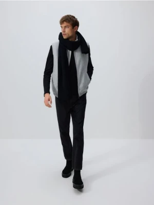 Reserved - Kamizelka z domieszką wełny - jasnoszary