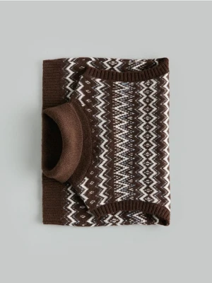 Reserved - Kamizelka z golfem - wielobarwny