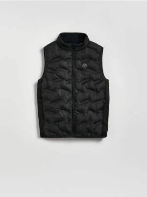 Reserved - Kamizelka ze stójką - czarny