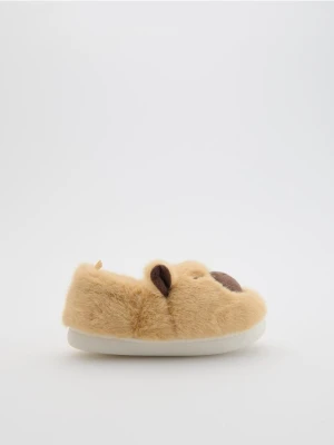 Reserved - Kapcie kapibara - brązowy