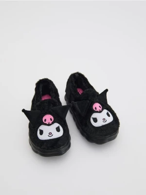 Reserved - Kapcie Kuromi - czarny