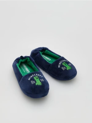 Reserved - Kapcie Minecraft - granatowy