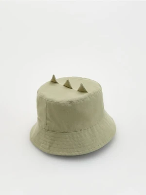 Reserved - Kapelusz bucket hat - oliwkowy