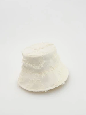 Reserved - Kapelusz bucket - kremowy