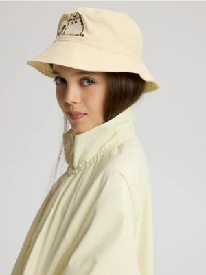 Reserved - Kapelusz Pusheen - jasnożółty