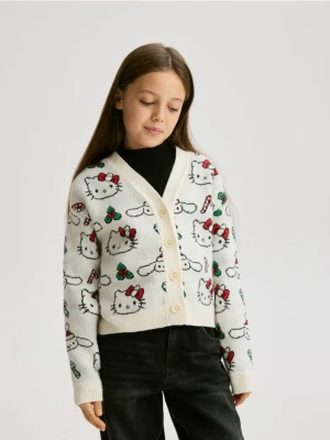 Reserved - Kardigan Hello Kitty and Friends - wielobarwny