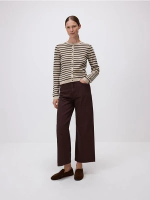 Reserved - Kardigan w paski - wielobarwny