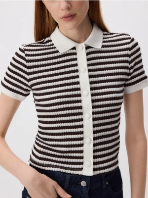 Reserved - Kardigan z krótkimi rękawami - wielobarwny