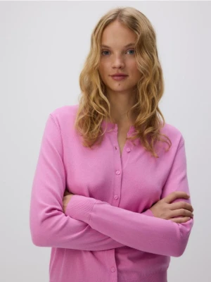 Reserved - Kardigan z wiskozą - fioletowy