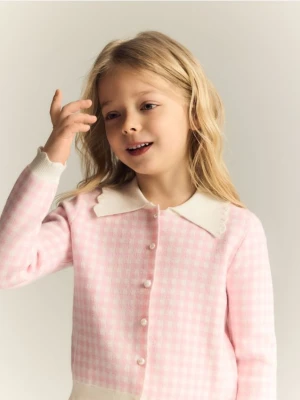 Reserved - Kardigan z wiskozą - wielobarwny