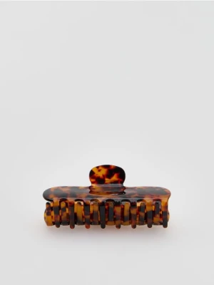 Reserved - Klamra do włosów - brązowy