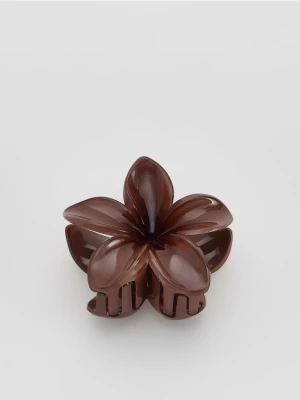 Reserved - Klamra do włosów - brązowy